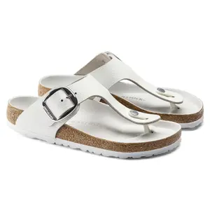 Infradito in pelle naturale donna Birkenstock Gizeh Big Buckle image-4