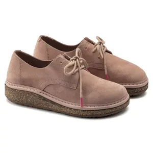 Girl's suede leather Trainers Birkenstock Gary image-4