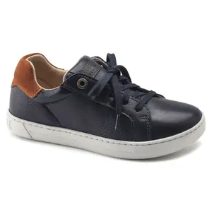 Natural Leather/Suede Child Trainers Birkenstock Porto image-1