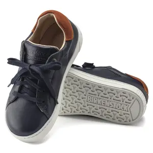 Natural Leather/Suede Child Trainers Birkenstock Porto image-2