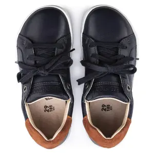Natural Leather/Suede Child Trainers Birkenstock Porto image-3