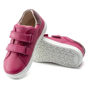 Natural Leather Trainers Girl Birkenstock Porto HL image-2