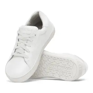 Zapatillas de cuero natural joven niño Birkenstock Porto image-3