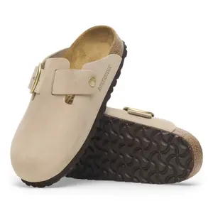 Women's leather clogs Birkenstock Boston Leather image-2