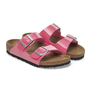Birko-Flor Glossy Sandals for Girls Birkenstock Arizona image-4