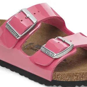 Birko-Flor Glossy Sandals for Girls Birkenstock Arizona image-5
