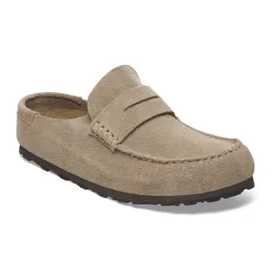 Lederclogs Birkenstock Naples Wrapped Suede image-1