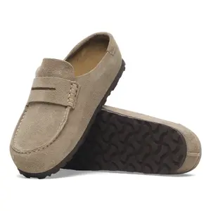 Lederclogs Birkenstock Naples Wrapped Suede image-2