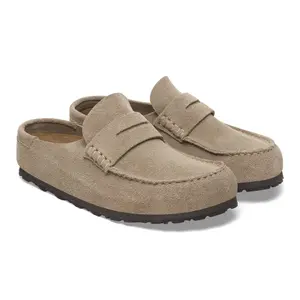 Lederclogs Birkenstock Naples Wrapped Suede image-3