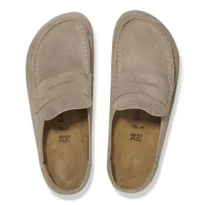 Lederclogs Birkenstock Naples Wrapped Suede image-4