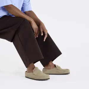 Lederclogs Birkenstock Naples Wrapped Suede image-5