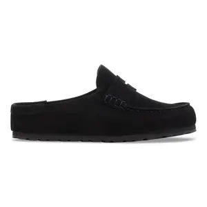 Leather clogs Birkenstock Naples Wrapped Suede