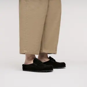 Leather clogs Birkenstock Naples Wrapped Suede image-5