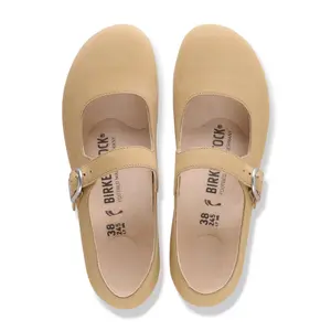 Leather Ballet flats woman Birkenstock Santa Clarita Nubuck image-4