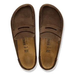 Lederclogs Birkenstock Naples Wrapped Suede image-4