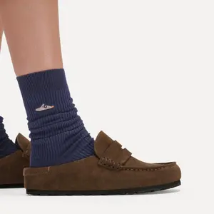 Lederclogs Birkenstock Naples Wrapped Suede image-6