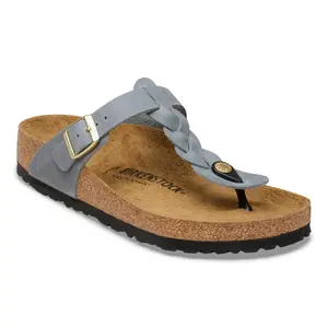 Infradito in pelle oliata donna Birkenstock Gizeh Braided image-1