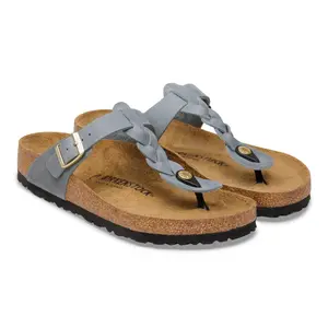 Infradito in pelle oliata donna Birkenstock Gizeh Braided image-4