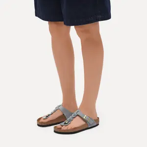 Infradito in pelle oliata donna Birkenstock Gizeh Braided image-5