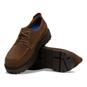 Derbie Leder Birkenstock Highwood Moc Lace Suede image-2