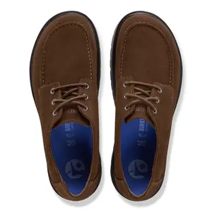 Derbie Leder Birkenstock Highwood Moc Lace Suede image-4