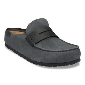 Leather clogs Birkenstock Naples Wrapped Double Stitch Mixed image-1