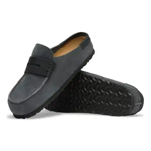 Leather clogs Birkenstock Naples Wrapped Double Stitch Mixed image-4