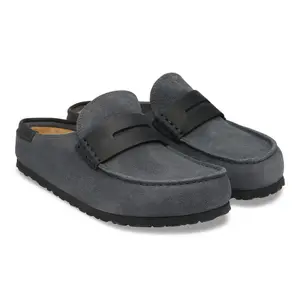 Leather clogs Birkenstock Naples Wrapped Double Stitch Mixed image-2