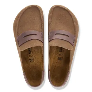 Leather clogs Birkenstock Naples Wrapped Double Stitch Mixed image-3
