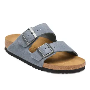 Leather sandals Birkenstock Arizona Suede image-1