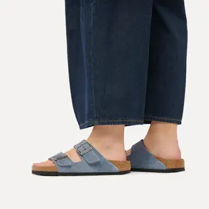 Leather sandals Birkenstock Arizona Suede image-5