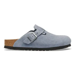 Lederclogs Birkenstock Boston Suede