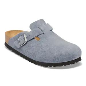 Lederclogs Birkenstock Boston Suede image-1