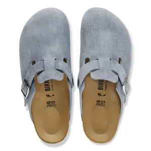 Lederclogs Birkenstock Boston Suede image-4