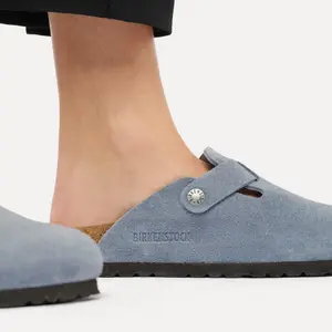 Lederclogs Birkenstock Boston Suede image-5