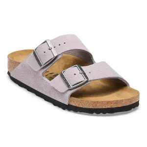 Leather sandals Birkenstock Arizona Suede image-1