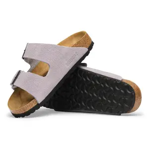 Leather sandals Birkenstock Arizona Suede image-4