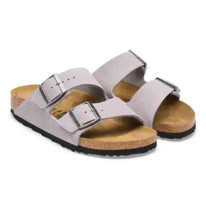 Leather sandals Birkenstock Arizona Suede image-2