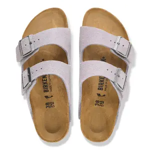 Leather sandals Birkenstock Arizona Suede image-3