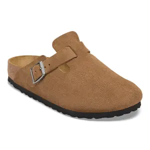 Lederclogs Birkenstock Boston Suede image-1