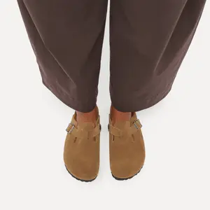 Lederclogs Birkenstock Boston Suede image-5