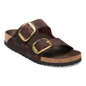 Leather sandals woman Birkenstock Arizona Big Buckle Oiled image-1