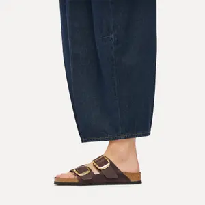 Leather sandals woman Birkenstock Arizona Big Buckle Oiled image-5