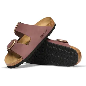 Sandalen aus Nubukleder Damen Birkenstock Arizona Big Buckle image-2