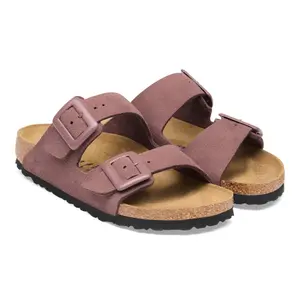 Leather sandals woman Birkenstock OS Suede image-2