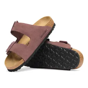 Leather sandals woman Birkenstock OS Suede image-4