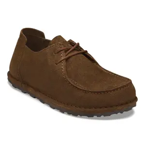 Lace-Up Leather Loafers Birkenstock Utti Suede image-1