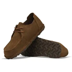 Lace-Up Leather Loafers Birkenstock Utti Suede image-2