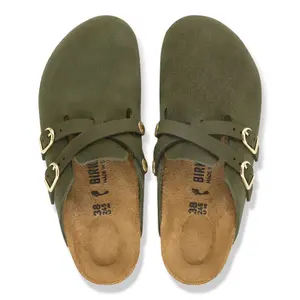 Women's leather clogs Birkenstock Blair Suede image-4