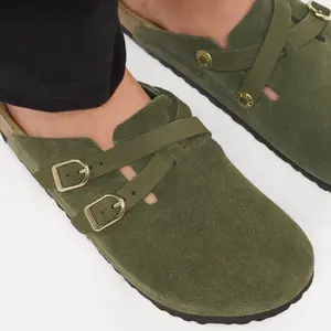 Women's leather clogs Birkenstock Blair Suede image-6